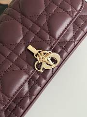 DIOR | Talk Phone Pouch In Burgundy - 5