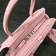 Jacquemus The small Turismo tote bag pink - 6
