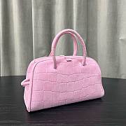 Jacquemus The small Turismo tote bag pink - 4