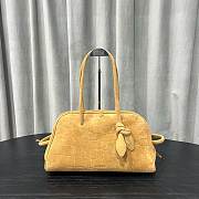 Jacquemus The small Turismo tote bag camel  - 1