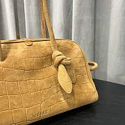 Jacquemus The small Turismo tote bag camel  - 5
