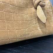 Jacquemus The small Turismo tote bag camel  - 6