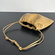 Bottega Veneta Nappa Intrecciato Medium Dustbag Golden tan - 5