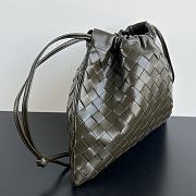 Bottega Veneta Nappa Intrecciato Medium Dustbag Dark Olive - 2
