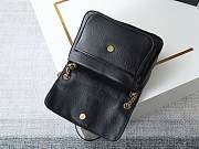 YSL | Niki Medium leather shoulder bag gold hardware black - 6