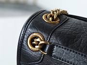 YSL | Niki Medium leather shoulder bag gold hardware black - 3
