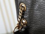 YSL | Niki Medium leather shoulder bag gold hardware khaki - 4