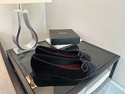 Chanel Black CC Cap Toe Jersey Flat Ballerina 05 - 3