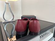 Chanel Black CC Cap Toe Jersey Flat Ballerina 07 - 6