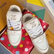 LOUIS VUITTON | LV Trainer Sneakers Beige - 3