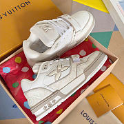 LOUIS VUITTON | LV Trainer Sneakers Beige - 1