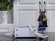LOUIS VUITTON | Nano Capucines East-West Silver crystal - 6