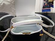 LOUIS VUITTON | Mini Capucines East-West Silver crystal - 3