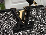 LOUIS VUITTON | Nano Capucines East-West Black crystal - 2