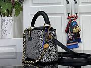 LOUIS VUITTON | Mini Capucines East-West Black crystal - 5
