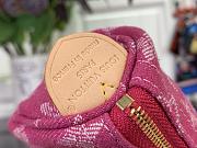 LOUIS VUITTON | Trousse Speedy Wallet Fuchsia Denim - 4