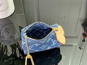 LOUIS VUITTON | Trousse Speedy Wallet Blue Denim - 4