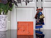 LOUIS VUITTON | Pocket agenda cover in orange - 1
