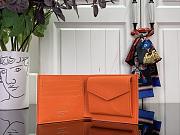 LOUIS VUITTON | Pocket agenda cover in orange - 5