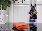 LOUIS VUITTON | Pocket agenda cover in orange - 4