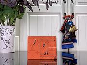 LOUIS VUITTON | Pocket agenda cover in orange - 3
