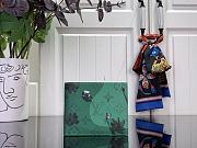 LOUIS VUITTON | Pocket agenda cover in green - 1