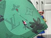 LOUIS VUITTON | Pocket agenda cover in green - 3