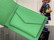 LOUIS VUITTON | Pocket agenda cover in green - 2