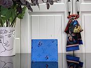 LOUIS VUITTON | Pocket agenda cover in blue - 1