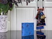 LOUIS VUITTON | Pocket agenda cover in blue - 2