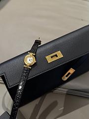 Cartier Colisee gold-gilt quartz black - 1