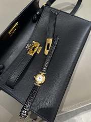Cartier Colisee gold-gilt quartz black - 5