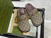 GUCCI | GG Slipper Horsebit Sandals - 1