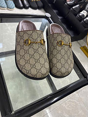 GUCCI | GG Slipper Horsebit Sandals - 3