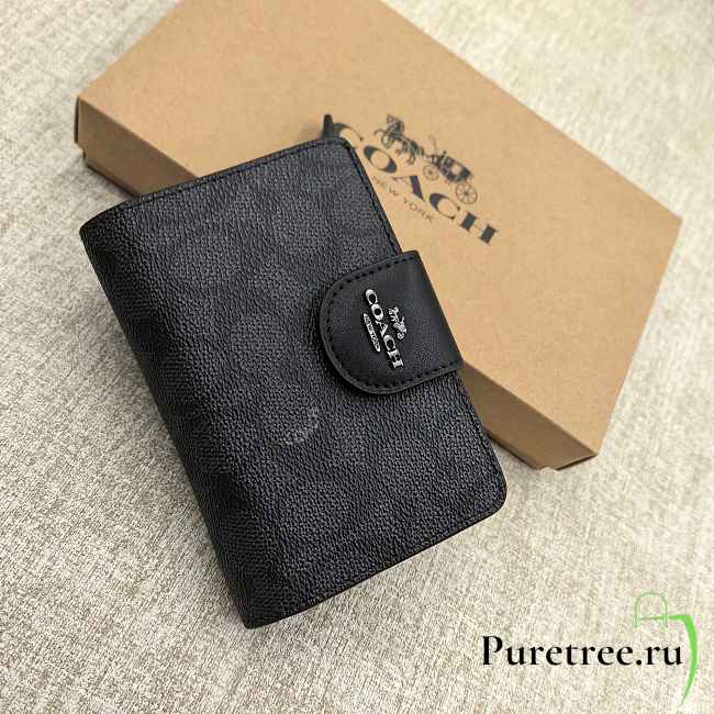 Coach Medium Corner Zip Wallet 03 - 1