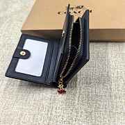 Coach Snap Wallet In Signature Canvas With Cherry 02 - 4