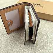 Coach Snap Wallet In Signature Canvas With Cherry 03 - 3