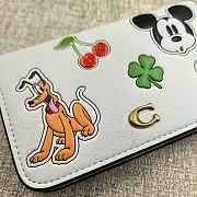 DISNEY X COACH | Essential Slim Card Case / Sticker Print - 5