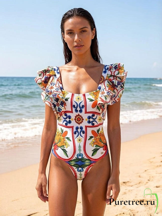Dolce & Gabbana New One-Piece Swimsuit 01 - 1