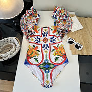 Dolce & Gabbana New One-Piece Swimsuit 01 - 4
