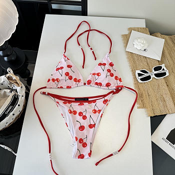 Louis Vuitton Cherry Blossom Bikini Set