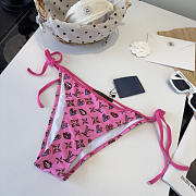 Louis Vuitton Pink Monogram Love Bikini - 6