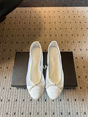 CHANEL | Mesh Ballet flats off-white color - 1