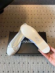 CHANEL | Mesh Ballet flats off-white color - 4