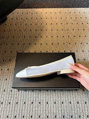 CHANEL | Mesh Ballet flats off-white color - 2