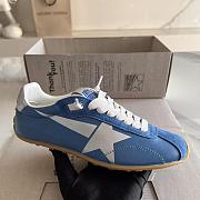 Golden Goose Marathon Speed logo-printed Sneakers Blue - 6