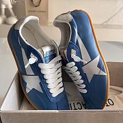 Golden Goose Marathon Speed logo-printed Sneakers Blue - 4