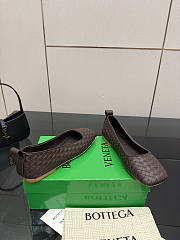 BOTTEGA VENETA | Fondant Intrecciato Woven Nappa Leather Bow Ballet Flats - 2