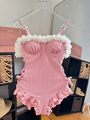 MIUMIU | Blush Blossom One-Piece - 4