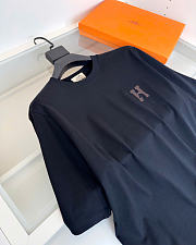 HERMES | Essential Logo T-Shirt Black - 6